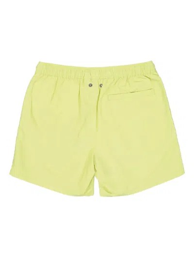 K-way Drawstring-waist Swim Shorts In Green