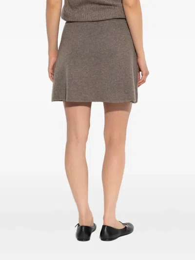 Lisa Yang Ribbed-knit Mini Skirt