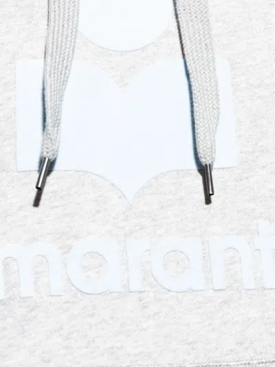 Isabel Marant Logo-print Hoodie In Neutral
