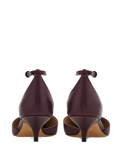 Ferragamo 40mm T-strap Buckle Pumps