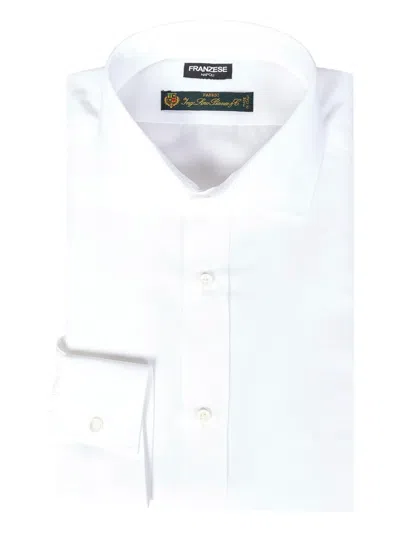 Franzese Collection Franzese Napoli David Beckham Model Shirt In White