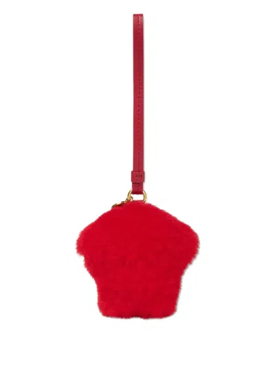 Versace Medusa Fur Keyring