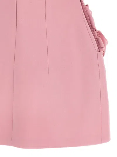 Magda Butrym Boat Neck Floral Applique Dress