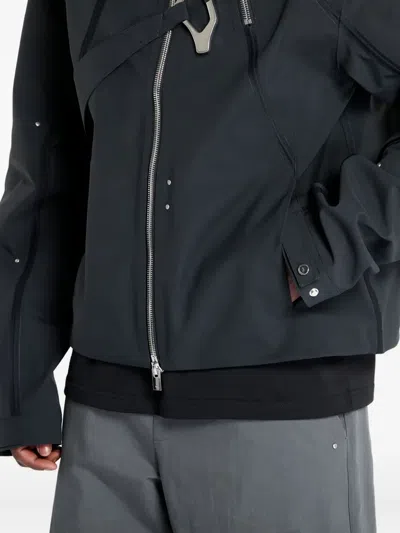 Heliot Emil Buckle-detail Jacket In Black