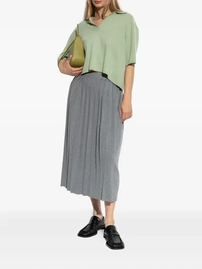 Lisa Yang Polo-collar Short-sleeve T-shirt