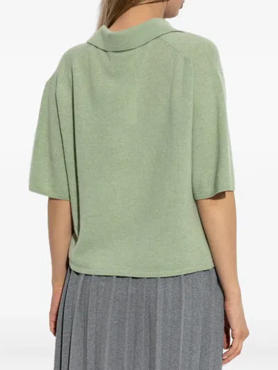 Lisa Yang Polo-collar Short-sleeve T-shirt