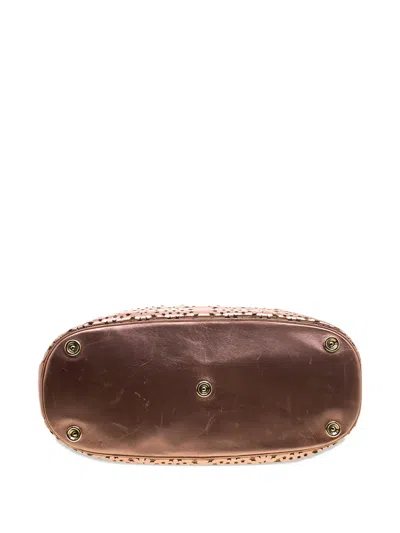 Pre-owned Jimmy Choo 2024 Star Laser Cut Shoulder Bag In Pink