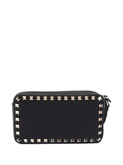 Valentino Stud-embellished Zip-closure Bag