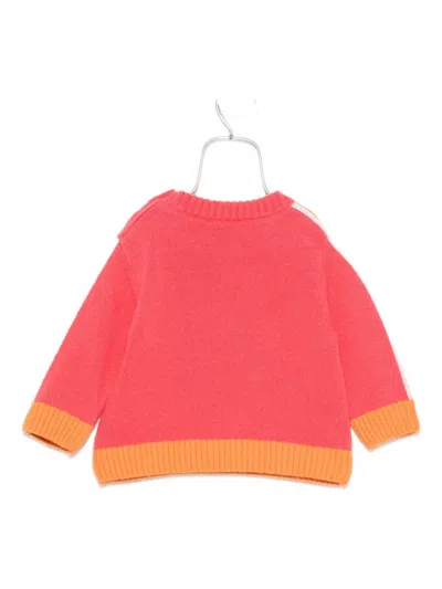 Etro Pegasus-motif Sweater In Red