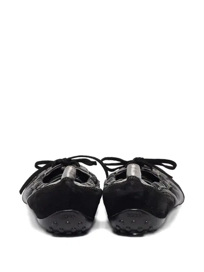 Pre-owned Tod's Vintage 2023 Bow-embellished Ballet Flats
