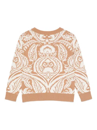 Etro Paisley-pattern Sweater In Neutral