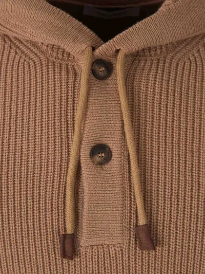 Gran Sasso Hoodie In Geelong Stripes Hoodie In Multi