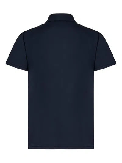 Franzese Collection Wimbledon Four-button Placket Polo Shirt In Blue