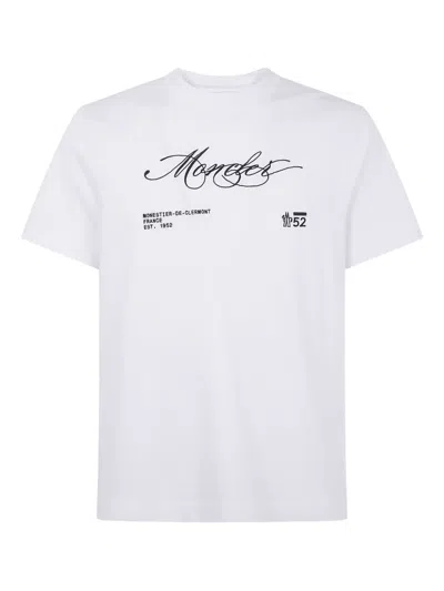 Moncler Script Logo Crewneck T-shirt
