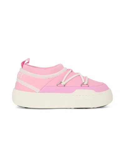 Moon Boot Girls Jr Park Icon Trainers In Pink