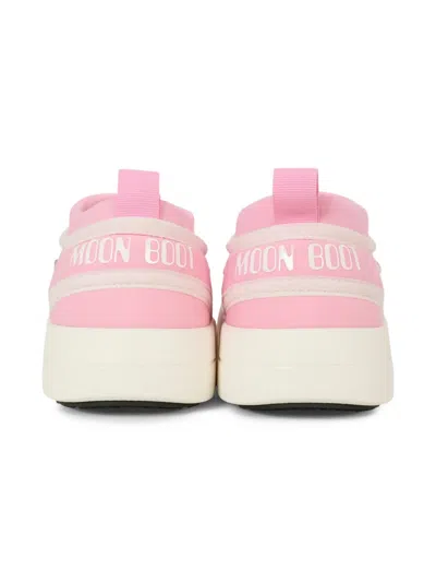 Moon Boot Girls Jr Park Icon Trainers In Pink