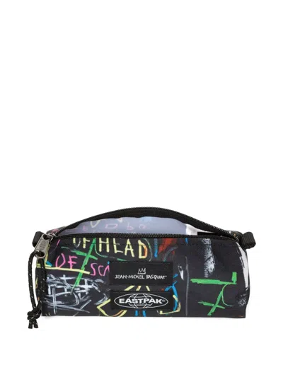 Eastpak X Basquiat Kings Of Egypt 2 Print Pencil Case In Multi