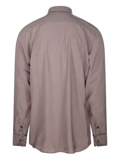 A Paper Kid Long-sleeve Shirt In Neutral