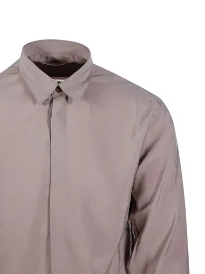 A Paper Kid Long-sleeve Shirt In Neutral