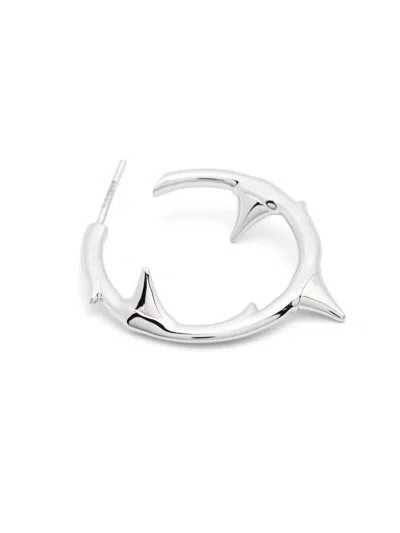 Shaun Leane Medium Rose Thorn Hoop Earrings