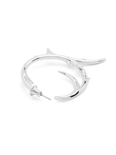 Shaun Leane Large Rose Thorn Hoop Earrings