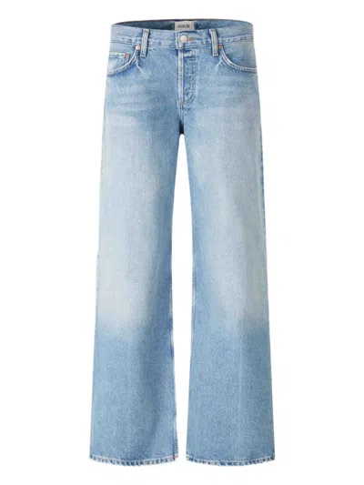 Agolde Faded Cotton Jeans