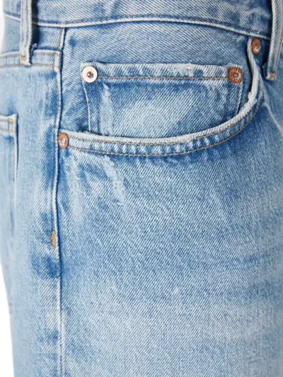 Agolde Faded Cotton Jeans