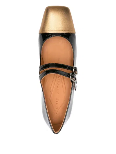 Chie Mihara 55mm Geometric-block Heel Pumps In Black