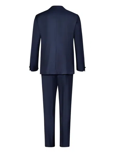 Franzese Collection Franzese Napoli Stefano De Martino Model Suit In Blue
