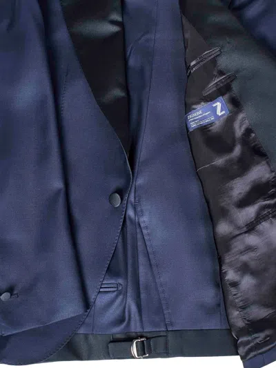 Franzese Collection Franzese Napoli Stefano De Martino Model Suit In Blue