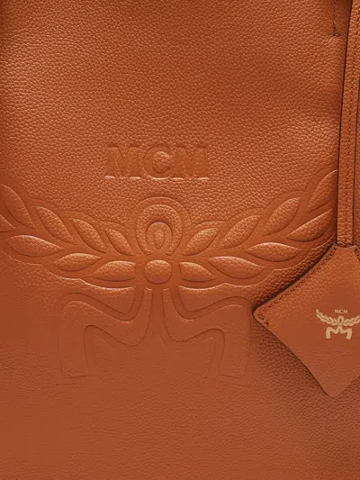 Pre-owned Mcm 2024 Himmel Tote Bag In Brown