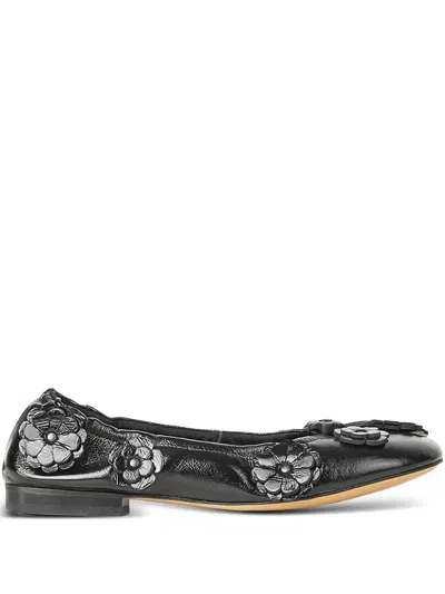 Cecilie Bahnsen Brielle Flower-embellished Ballet Flats