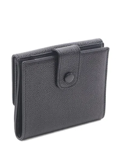 Pre-owned Chanel 1996 Timeless Wallet In Black