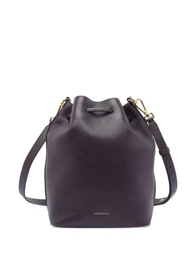 Coccinelle Bucket Bag Drawstring Closure