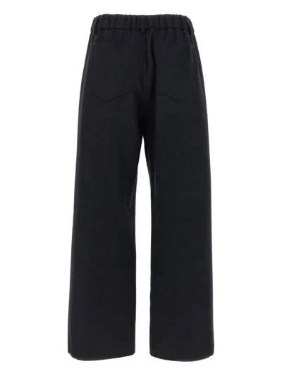 Brunello Cucinelli Drawstring-waistband Trousers In Black