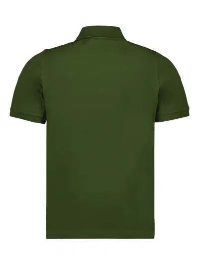 K-way Two-button Logo Polo Shirt In Green