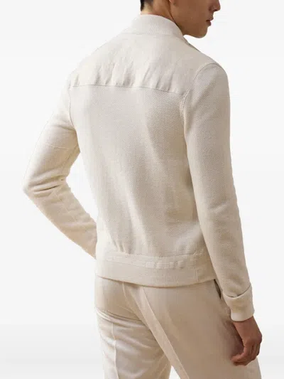 Ralph Lauren Buttoned Bomber Jacket
