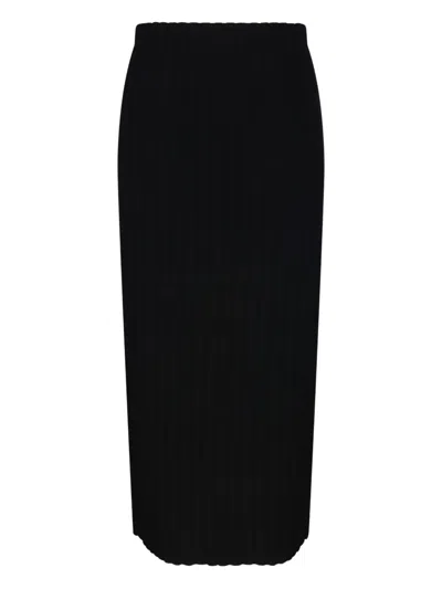 By Malene Birger Ribbed Maxi Skirt