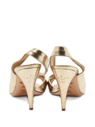 Pre-owned Louis Vuitton 2023 90mm Barbara Sandals