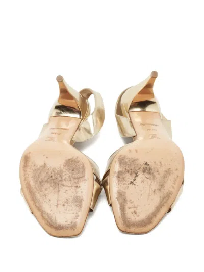 Pre-owned Louis Vuitton 2023 90mm Barbara Sandals