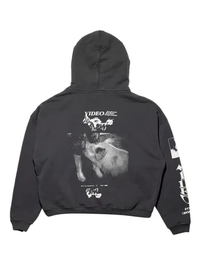 Enfants Riches Deprimes Dark Grey Hoodie With Print