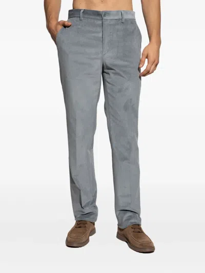Etro Belt Loop Track Pants In Gray
