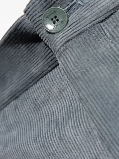Etro Belt Loop Track Pants In Gray