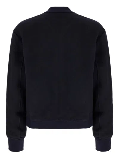Etro Wool Bomber Jacket In Blue