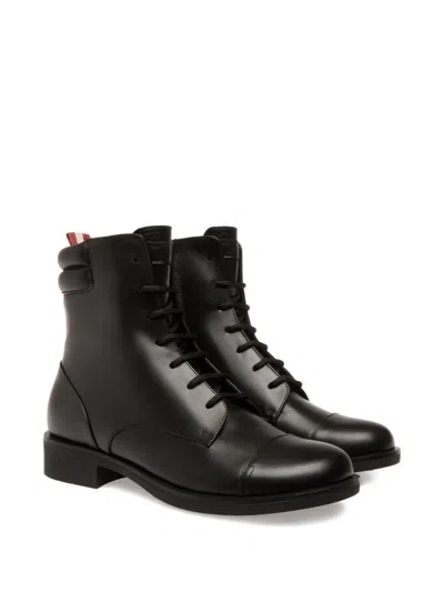 Bally Lace-up Padded-collar Boots