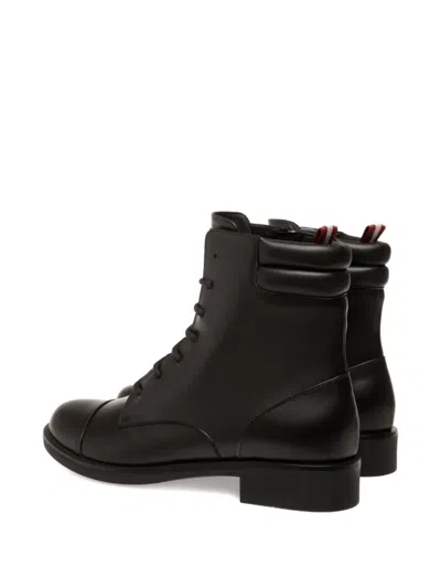 Bally Lace-up Padded-collar Boots