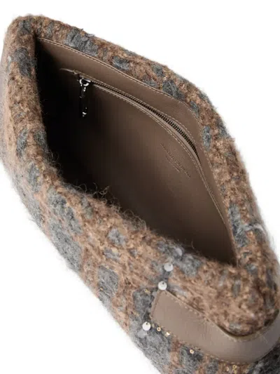 Brunello Cucinelli Essence Sequin-embellished Clutch Bag