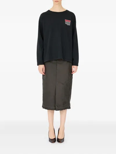Maison Margiela Bingo-print Cotton Sweatshirt