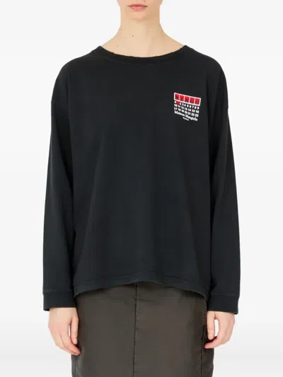 Maison Margiela Bingo-print Cotton Sweatshirt