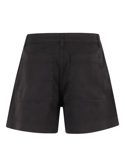Pinko Short En Coton À Poches Zippées In Black